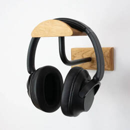 Porte casque audio mural