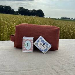 Duo Lin Normand : Trousse Cayenne & Savons