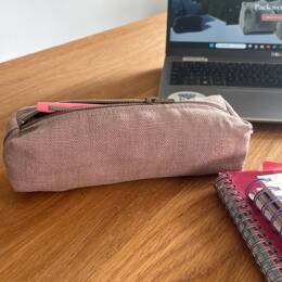 Trousse à stylos Émeline - Vieux Rose