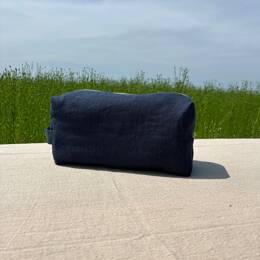 Trousse de toilette Aglaé - Bleu Marine