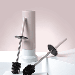 Brosse WC au sol 1950 - Rose Fleur de sel