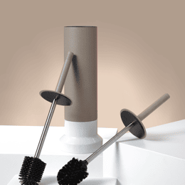Brosse WC au sol 1950 - Taupe Sable brut