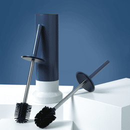 Brosse WC au sol 1950 - Bleu Abysse