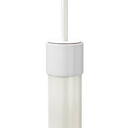 Brosse WC murale 1950 - Blanc brillant Beluga
