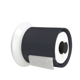 Dérouleur papier toilette 1950 - Noir mat Charbon pailleté