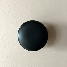 Patère Porcelaine Noire 1950 - 52
