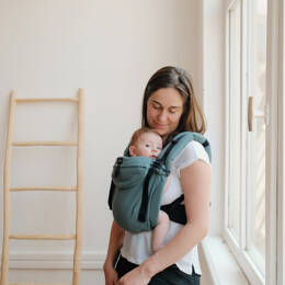 Porte-bébé Néo, vert eucalyptus