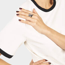 T-SHIRT ATLAS BLANC