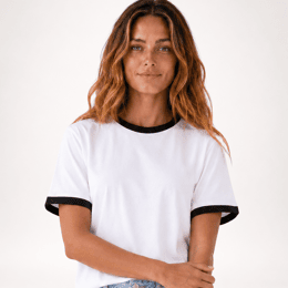 T-SHIRT ATLAS BLANC