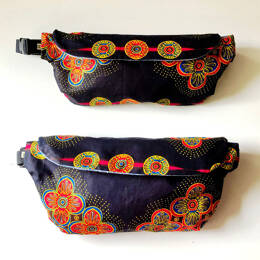 La banane wax noire et rouge