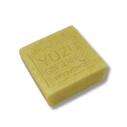 Savon Yuzu & Gingembre avec exfoliant écorce de citron 100g - Yuzu Gingembre
