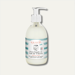 Savon Liquide pour enfant au lait de Chèvre 300ml - Lait de chèvre