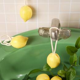 Savon Citron jaune 120 g avec ou sans corde - Citron vert avec corde
