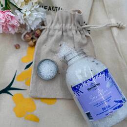 Sels de bain relaxant - Lavande de Provence & Beurre de Karité - Lavande