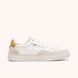 BROCARD B ECRU+MOUTARDE BEIGE