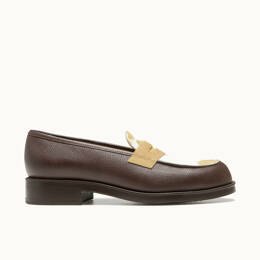 DALIOR 2 CPP MARRON+BEIGE CHAUSSURES MARRON