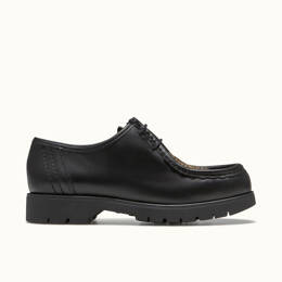 PADRINI FP NOIR+GUEPARD CHAUSSURES MARRON