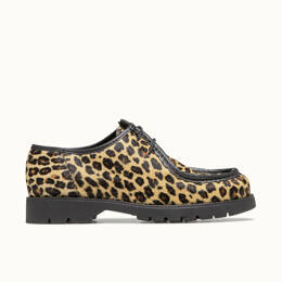PADROR XFUN LEOPARD CHAUSSURES MARRON