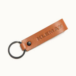 PORTE CLES CARAMEL MAROQUINERIE MARRON