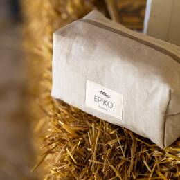 Trousse de toilette lin naturel FEVE