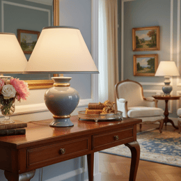 Lampe à poser céramique