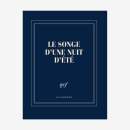 Carnet carré couleur "Le Songe d'une nuit d'été"