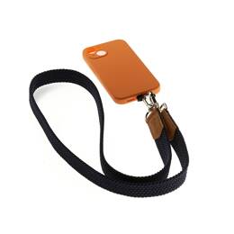 Lanière de téléphone tressée Marine