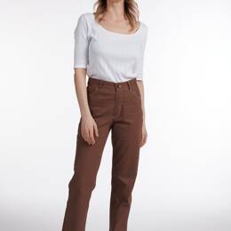 PANTALON PIGNATA UNI CHOCOLAT