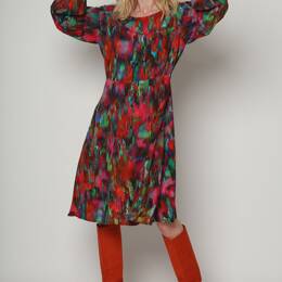 ROBE RANIA PIGMENT MULTICOLORE