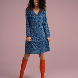 ROBE REGLISSE LEO BLEU