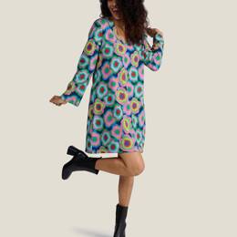 ROBE ROCK FLOWERPOWER MULTICOLORE