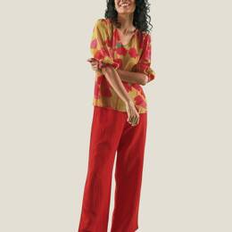 BLOUSE TIAG JOUR D'ÉTÉ ROSE