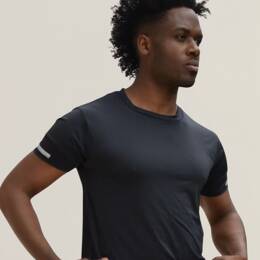 t-shirt de sport réfléchissant