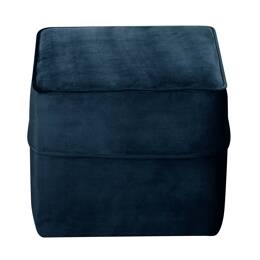 Pouf carré velours Oscar