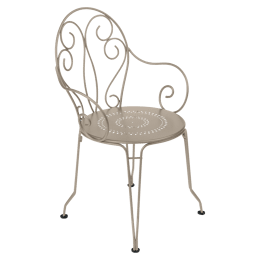 Lot de 2 Fauteuils Empilables Montmartre en Acier