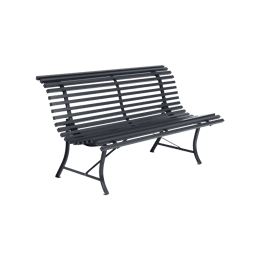 Banc 3 Places 150 cm Louisiane en Acier