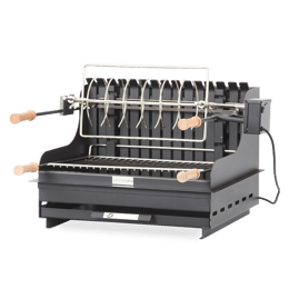 Barbecue Exclusive Mendy en Acier Noir