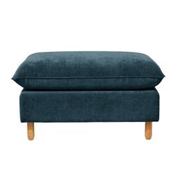 Repose-pieds tissu chenillé Portimo