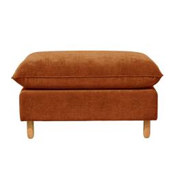 Repose-pieds tissu chenillé Portimo