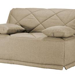 Canapé BZ tissu matelas Bultex 15 cm Gina