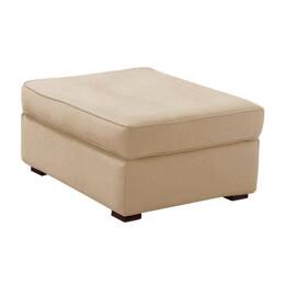 Pouf tissu coton déhoussable Marbella