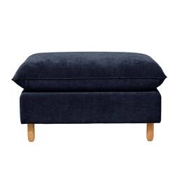 Repose-pieds tissu chenillé Portimo