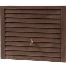Récupérateur d'eau aspect bois foncé 350L, Woody