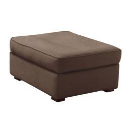 Pouf tissu coton déhoussable Marbella
