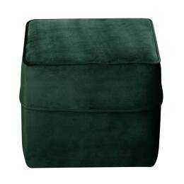 Pouf carré velours Oscar