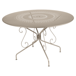 Table Ronde Ø117 cm Montmartre en Acier