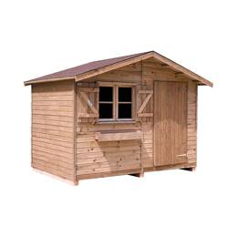 Abri de Jardin sans Plancher Pervenche en Bois Autoclave