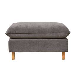 Repose-pieds tissu chenillé Portimo