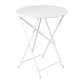 Table Ronde Pliante Ø60 cm Bistro en Acier