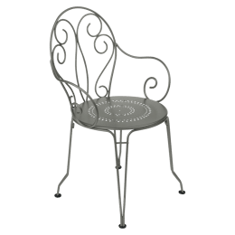 Lot de 2 Fauteuils Empilables Montmartre en Acier